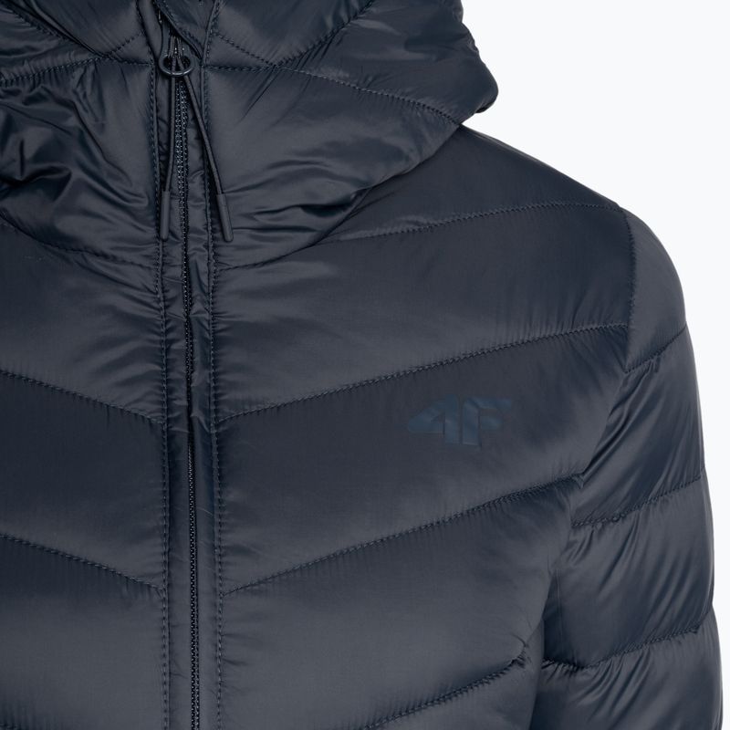 Damen Daunenjacke 4F blau H4Z22-KUDP015 5