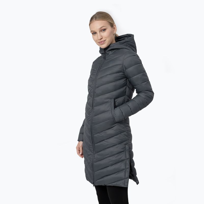 Damen Daunenjacke 4F blau H4Z22-KUDP015