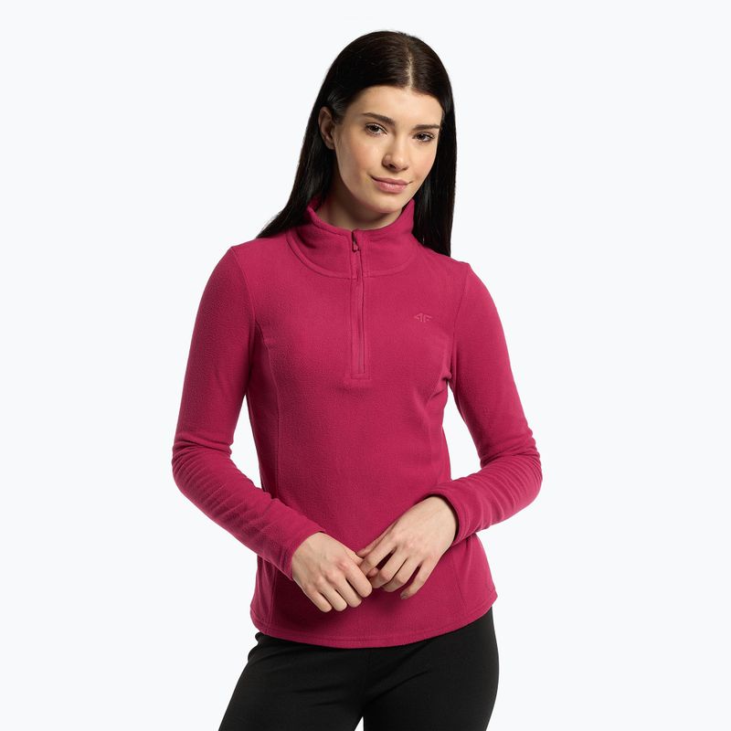 Damen-Ski-Sweatshirt 4F BIDP010 Fleece rosa H4Z22-BIDP010