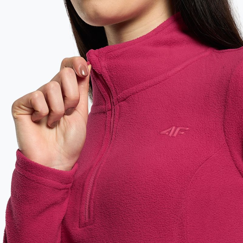 Damen-Ski-Sweatshirt 4F BIDP010 Fleece rosa H4Z22-BIDP010 4