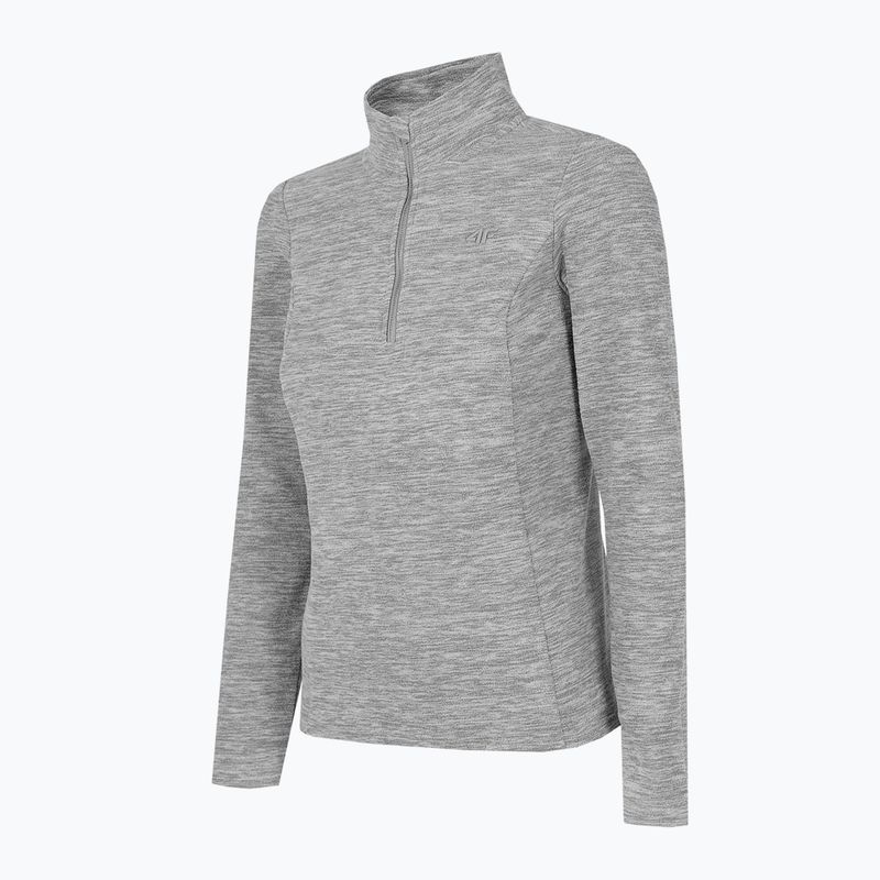 Damen-Ski-Sweatshirt 4F BIDP010 Fleece grau H4Z22-BIDP010 7