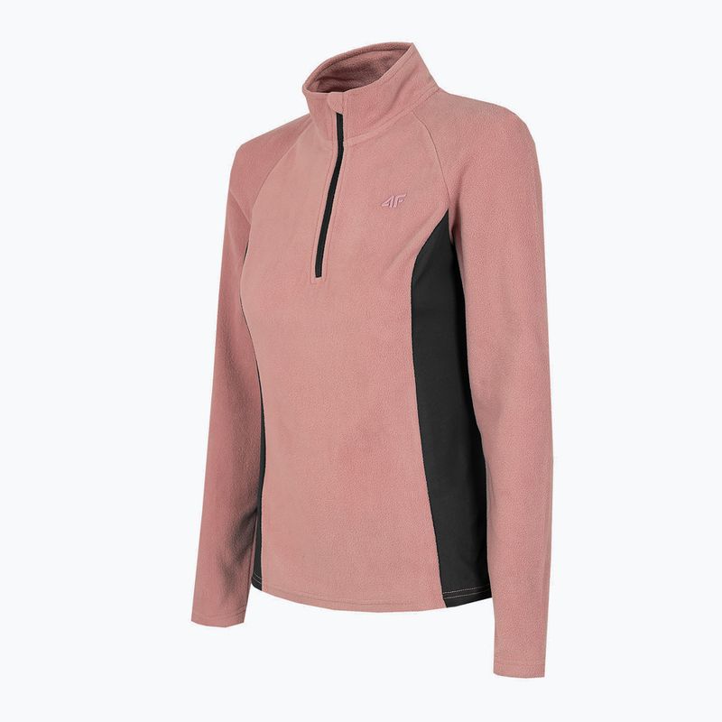 Damen-Ski-Sweatshirt 4F BIDP011 Fleece rosa H4Z22-BIDP011 7