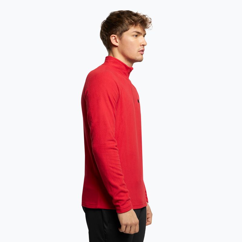 Herren 4F BIMP010 Fleece-Ski-Sweatshirt rot H4Z22-BIMP010 3