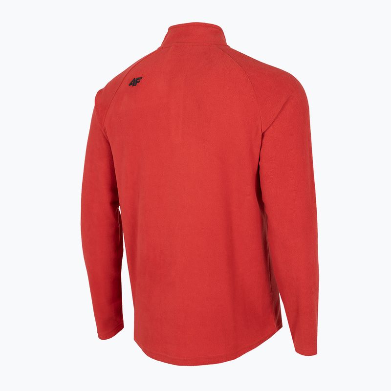 Herren 4F BIMP010 Fleece-Ski-Sweatshirt rot H4Z22-BIMP010 8