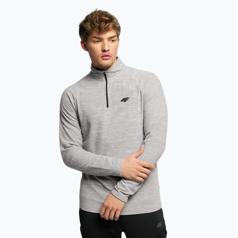 Herren 4F BIMP010 grau Fleece-Ski-Sweatshirt H4Z22-BIMP010