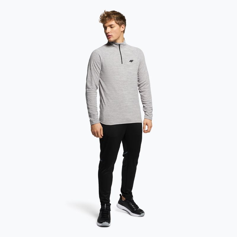 Herren 4F BIMP010 grau Fleece-Ski-Sweatshirt H4Z22-BIMP010 2
