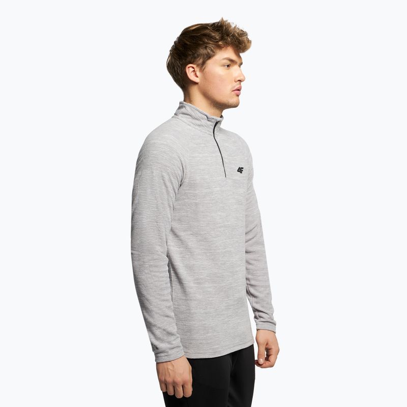 Herren 4F BIMP010 grau Fleece-Ski-Sweatshirt H4Z22-BIMP010 3
