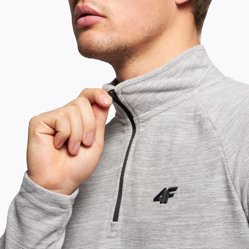 Herren 4F BIMP010 grau Fleece-Ski-Sweatshirt H4Z22-BIMP010 5