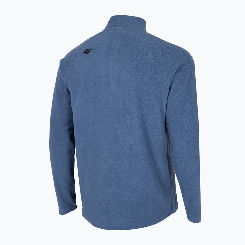 Herren 4F BIMP010 blaues Fleece-Ski-Sweatshirt H4Z22-BIMP010 8