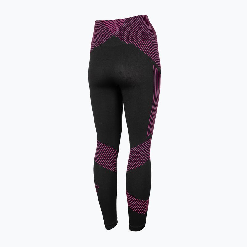 Thermoaktive Damenhose 4F schwarz-rosa H4Z22-BIDB031D 3