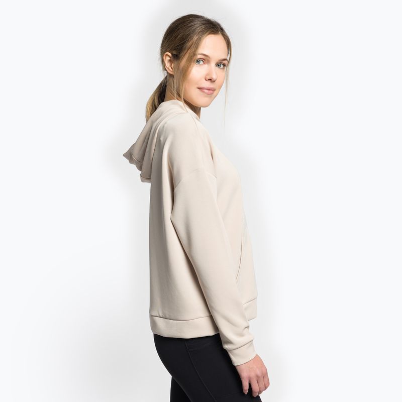 Damen Yoga-Sweatshirt 4F H4Z22-BLD041 beige 3