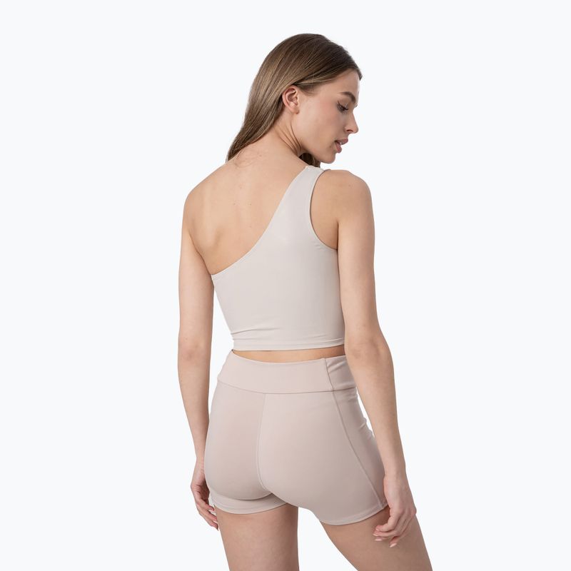 Damen Yoga-Top 4F H4Z22-TSD033 beige 2