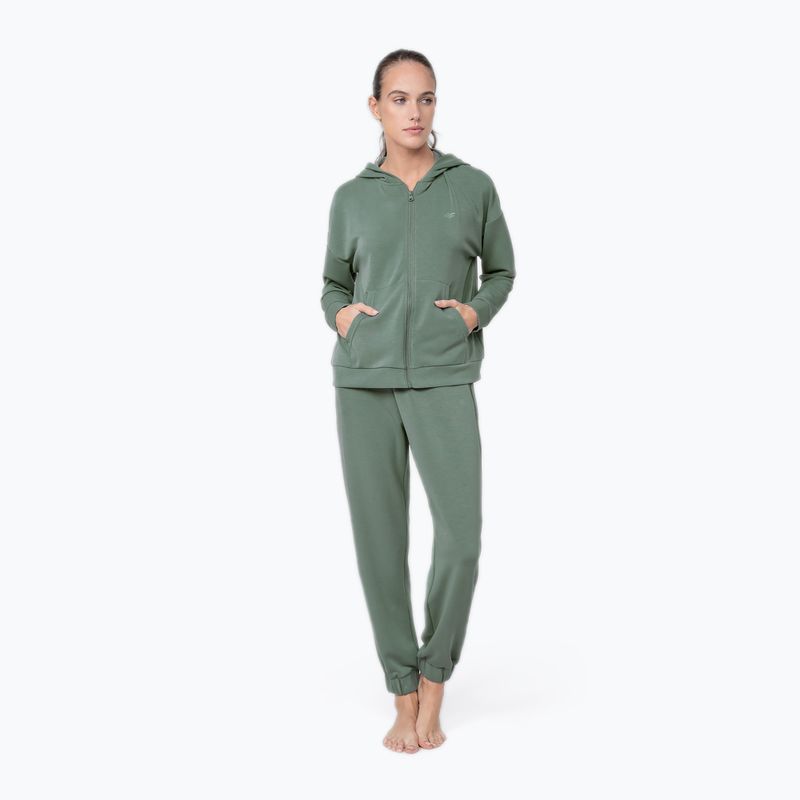 Damen Yoga-Hose 4F H4Z22-SPDD022 grün 2