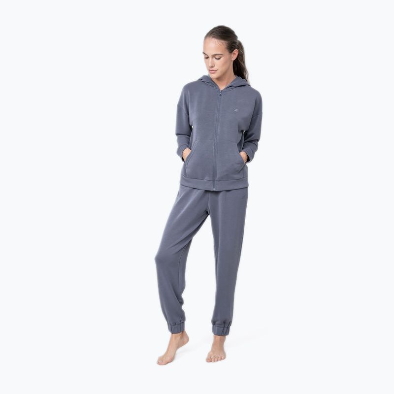 Damen Yoga-Hose 4F H4Z22-SPDD022 blau 2