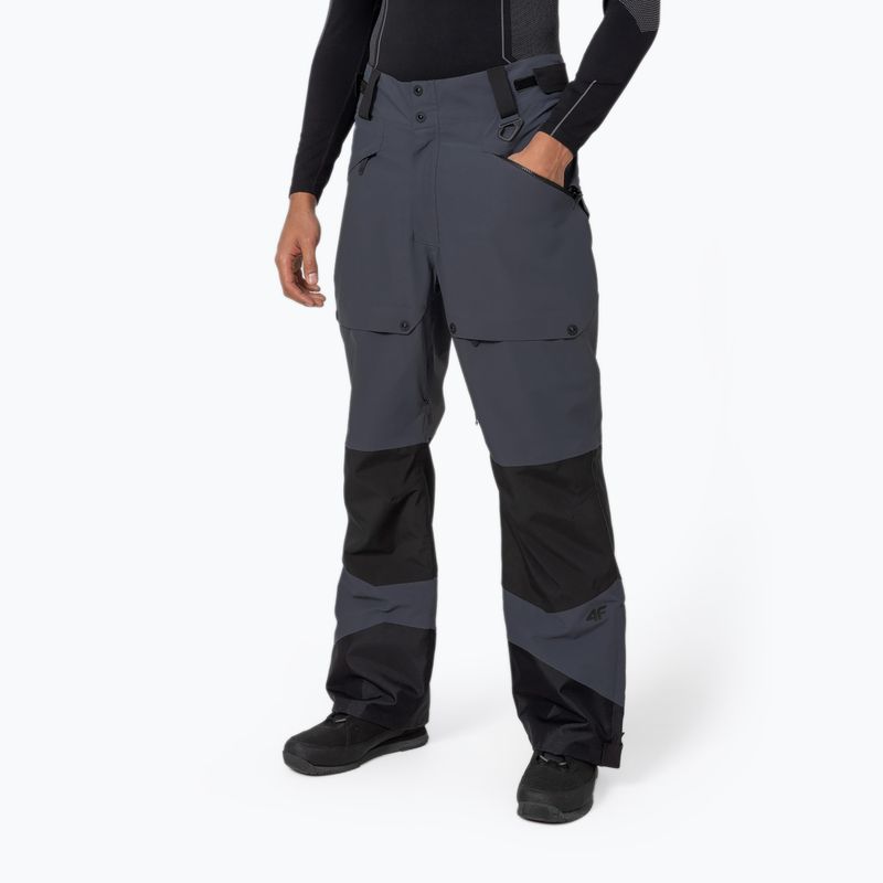 Herren 4F Snowboardhose dunkelgrau H4Z22-SPMS001 4