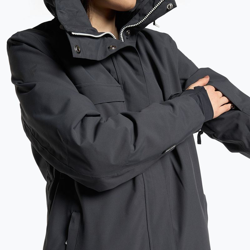 Damen Snowboardjacke 4F dunkelgrau H4Z22-KUDS001 6