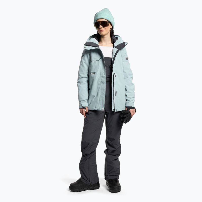 Damen Snowboardjacke 4F blau H4Z22-KUDS001 2