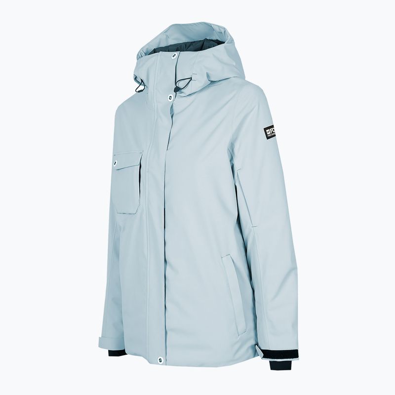 Damen Snowboardjacke 4F blau H4Z22-KUDS001 7
