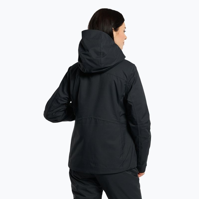 Damen-Skijacke 4F schwarz H4Z22-KUDN010 3