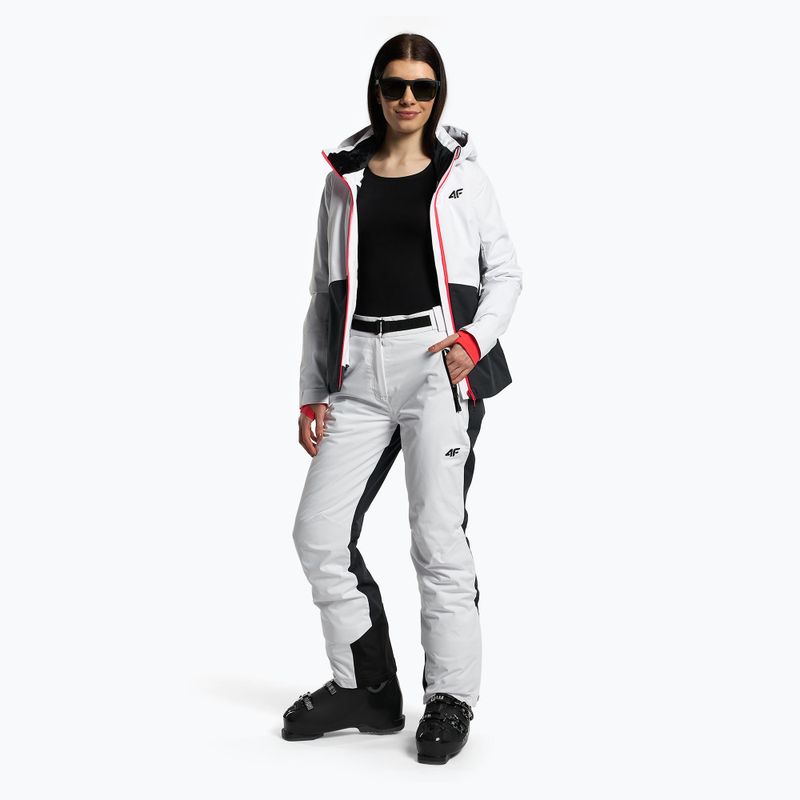 Damen-Skihose 4F SPDN006 weiß H4Z22-SPDN006 2