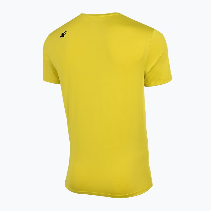 Herren 4F-Trekking-T-Shirt grün H4Z22-TSM019 4