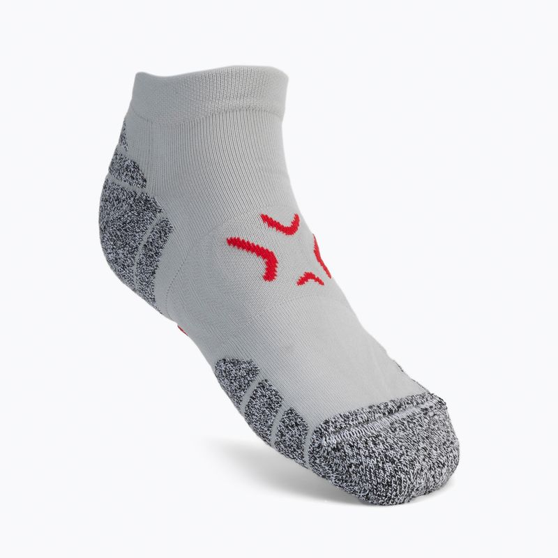 Herren-Trainingssocken 4F H4Z22-SOM001 grau-rot 2