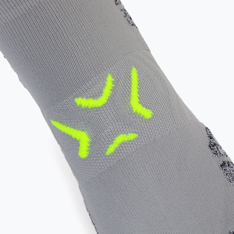 Herren-Trainingssocken 4F H4Z22-SOM001 grau-grün 4