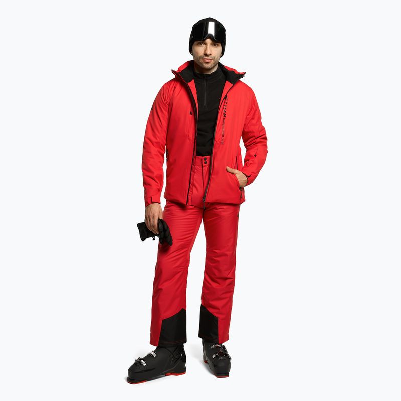 Herren 4F Skijacke rot H4Z22-KUMN003 2