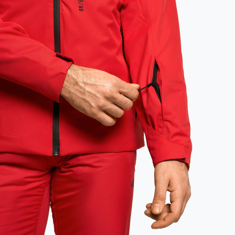Herren 4F Skijacke rot H4Z22-KUMN003 5