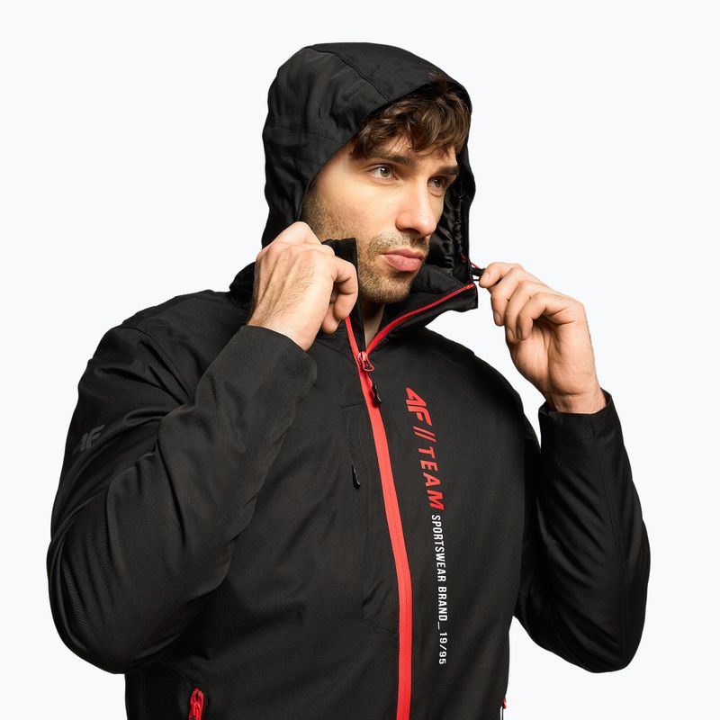 Herren 4F Skijacke schwarz H4Z22-KUMN003 4
