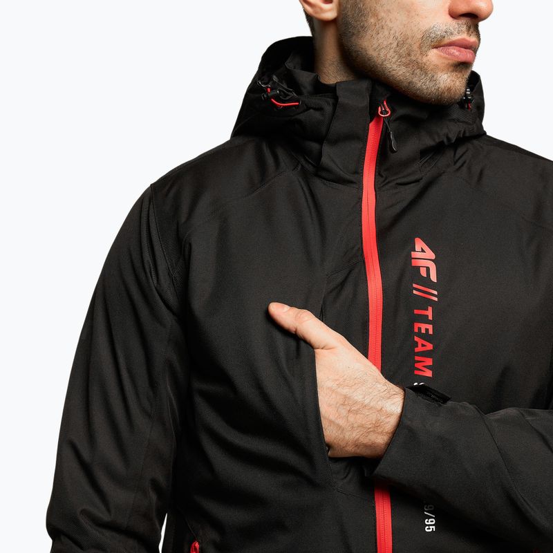 Herren 4F Skijacke schwarz H4Z22-KUMN003 6