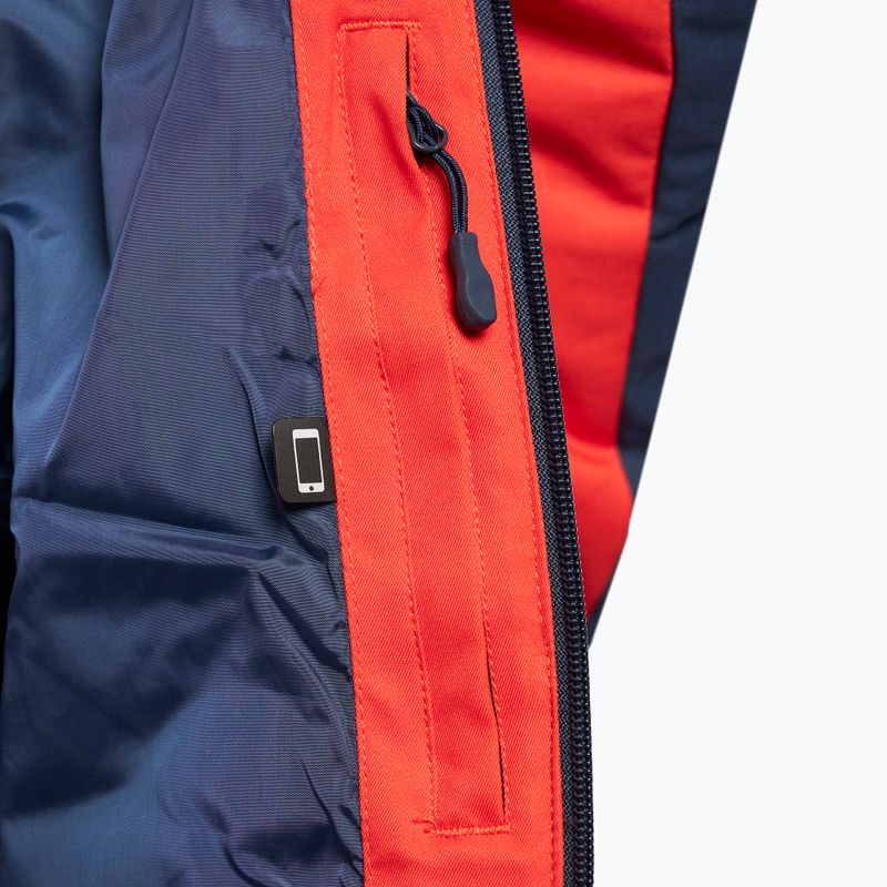 Herren 4F Skijacke rot und navy blau H4Z22-KUMN007 10