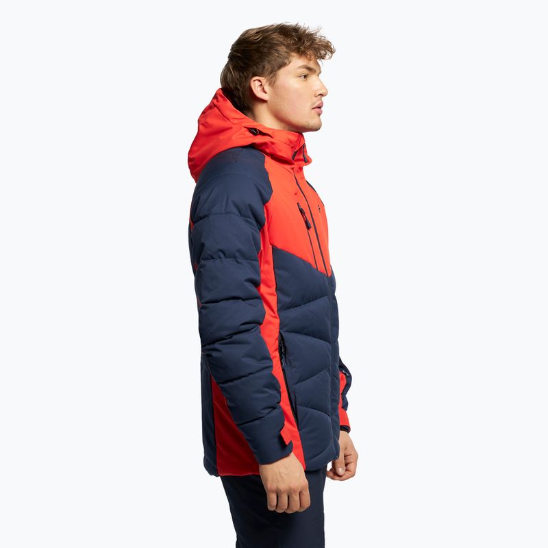 Herren 4F Skijacke rot und navy blau H4Z22-KUMN007 3