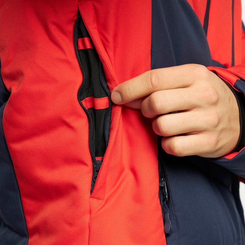 Herren 4F Skijacke rot und navy blau H4Z22-KUMN007 9
