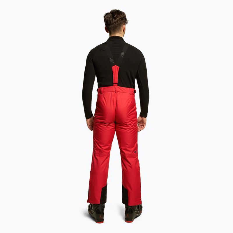 Herren 4F Skihose rot H4Z22-SPMN001 3