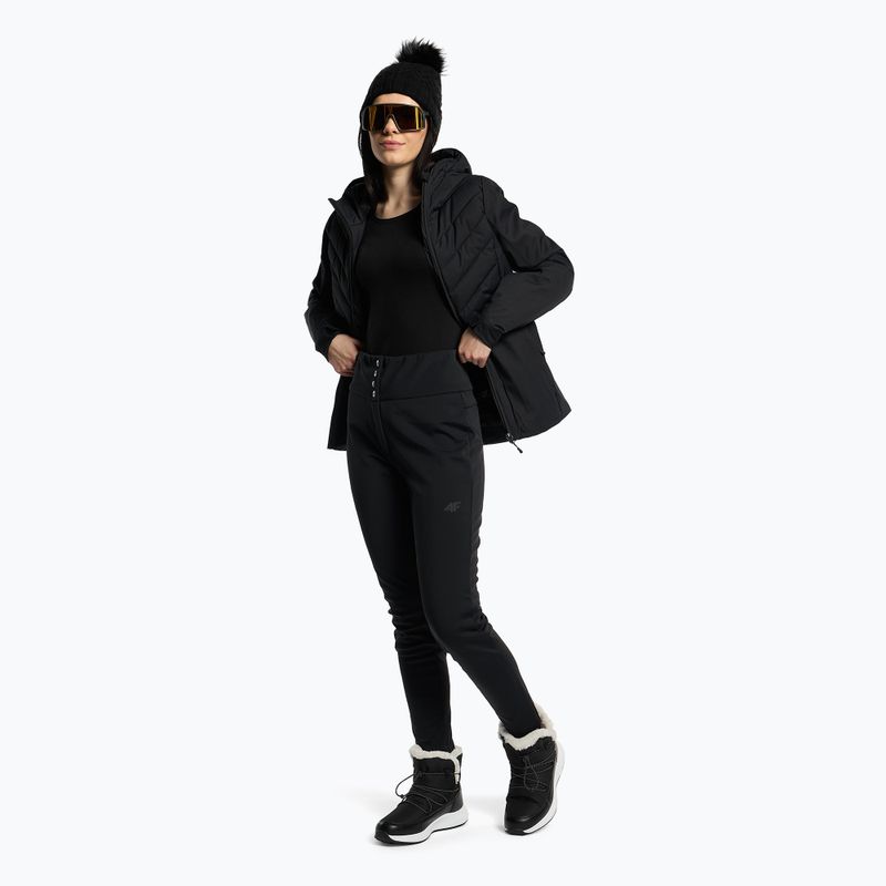 Damen-Skihose 4F SPDN003 schwarz H4Z22-SPDN003 2