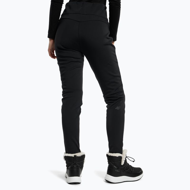 Damen-Skihose 4F SPDN003 schwarz H4Z22-SPDN003 3