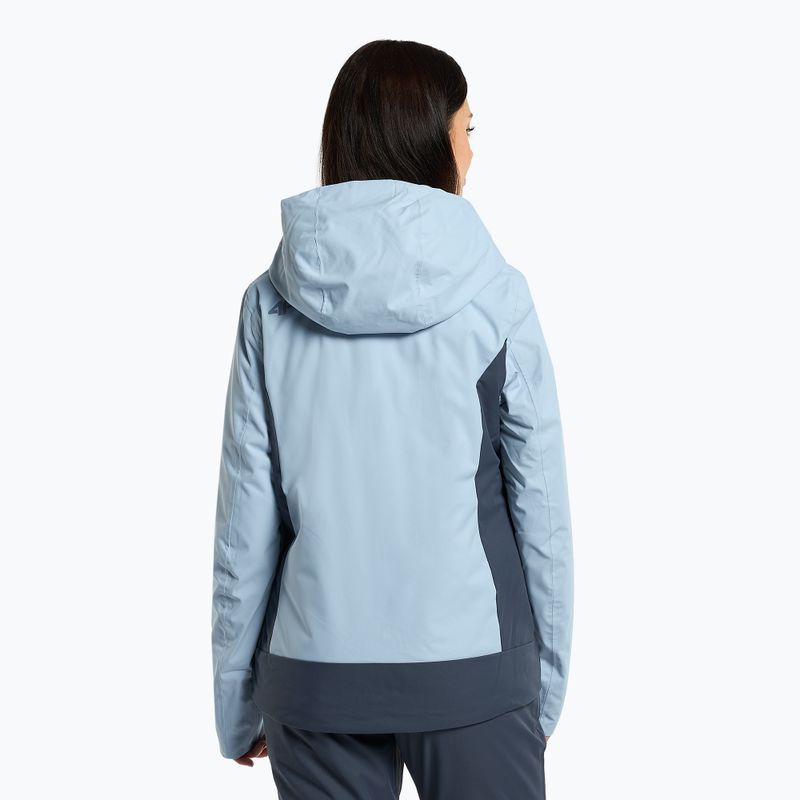 Damen-Skijacke 4F blau H4Z22-KUDN002 3