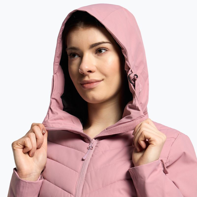 Damen-Skijacke 4F rosa H4Z22-KUDN003 4