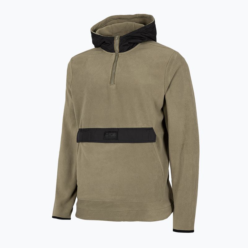 Herren 4F PLM011 khaki Snowboard-Sweatshirt H4Z22-PLM011