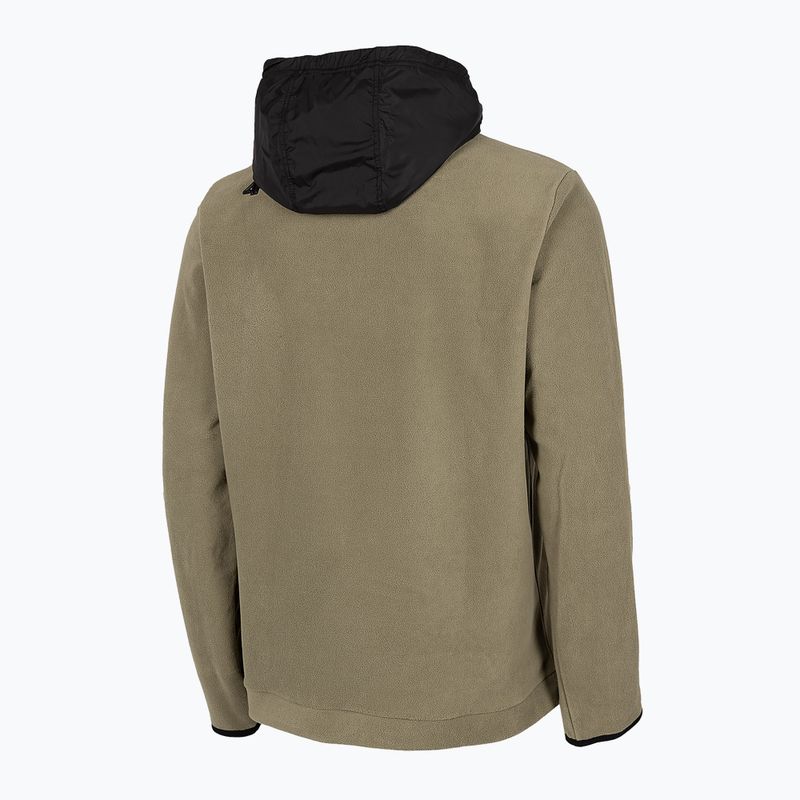 Herren 4F PLM011 khaki Snowboard-Sweatshirt H4Z22-PLM011