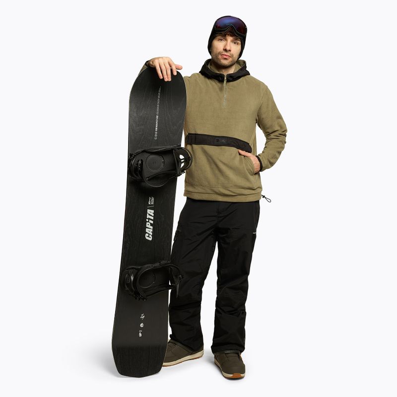 Herren 4F PLM011 khaki Snowboard-Sweatshirt H4Z22-PLM011 2
