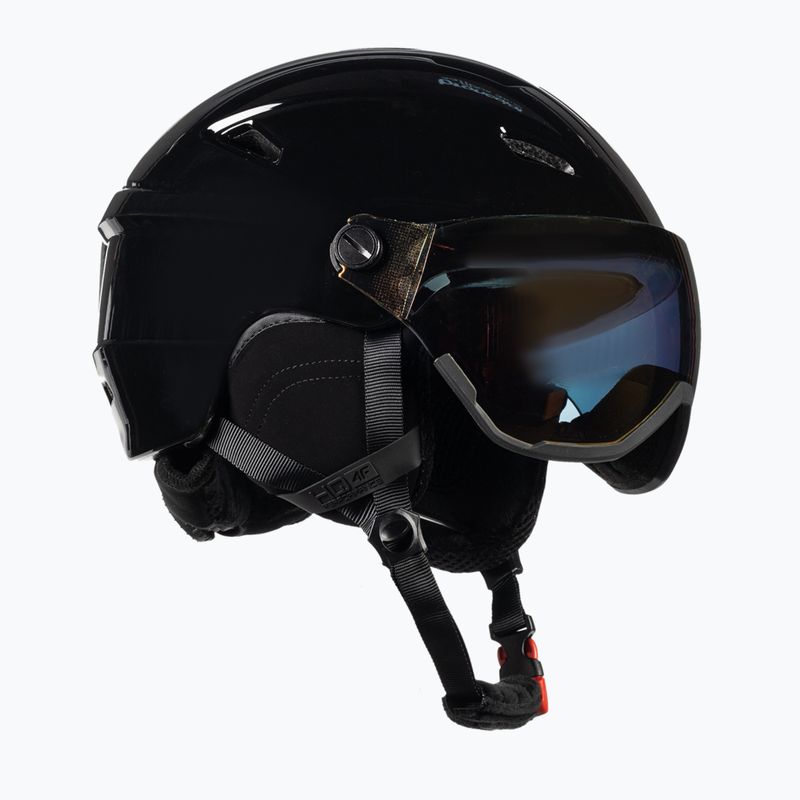Damen-Skihelm 4F KSD001 20S schwarz H4Z22-KSD001