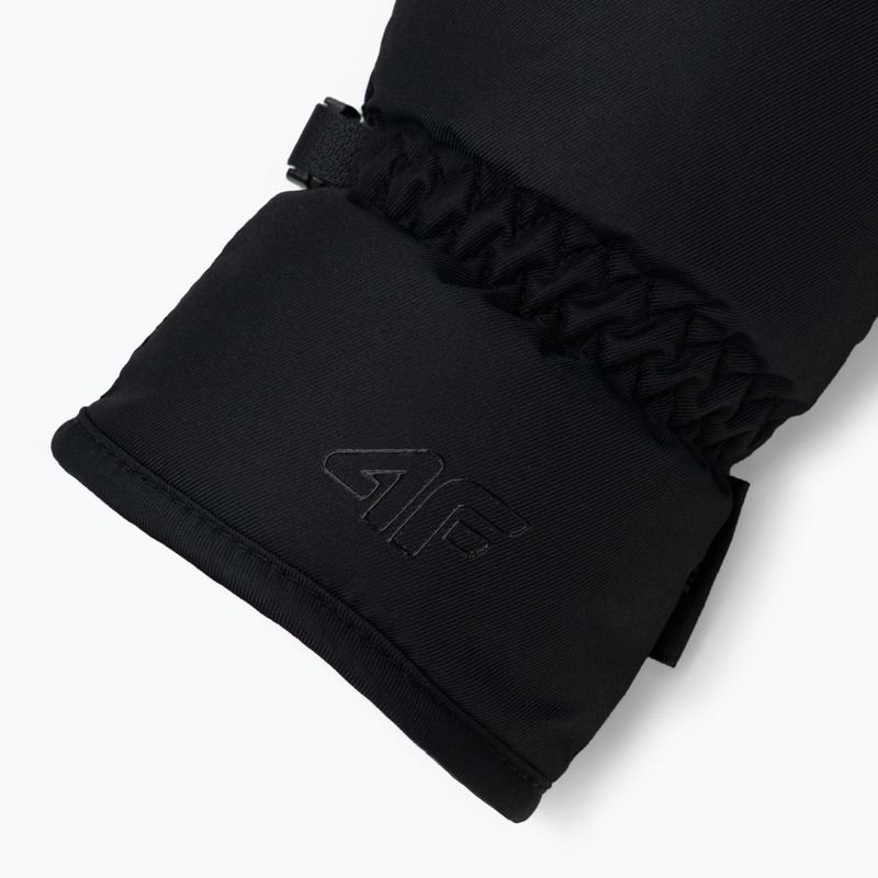 Damen-Skihandschuhe 4F schwarz H4Z22-RED002 5