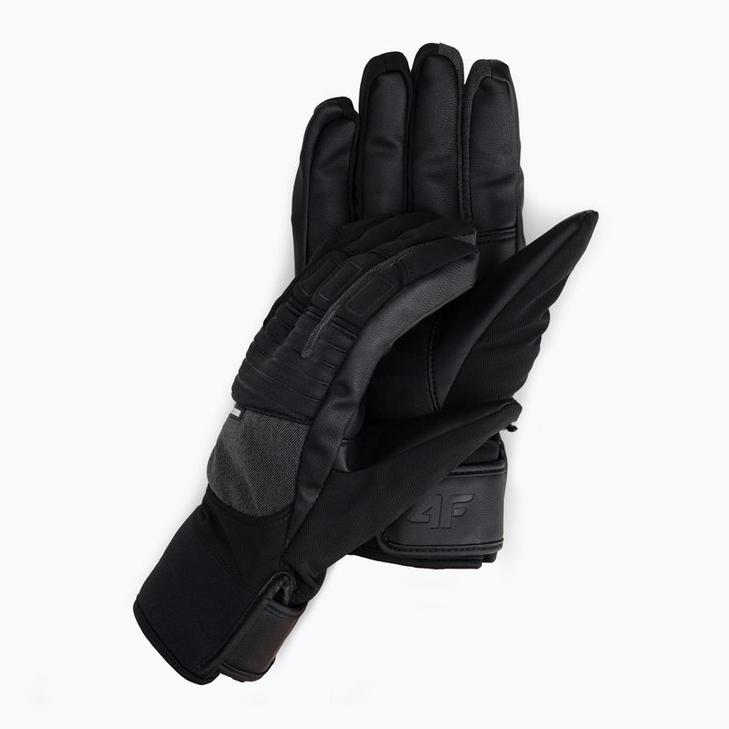 Herren-Skihandschuhe 4F REM003 grau H4Z22-REM003