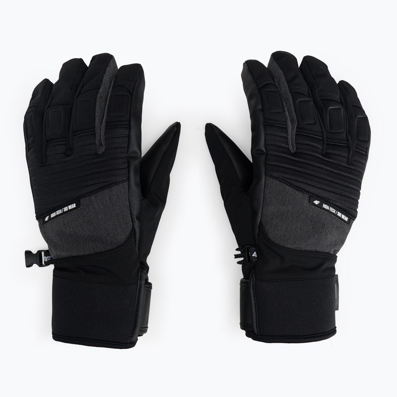 Herren-Skihandschuhe 4F REM003 grau H4Z22-REM003 3
