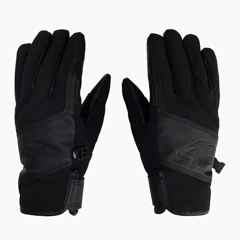 Herren-Skihandschuhe 4F schwarz H4Z22-REM004 3