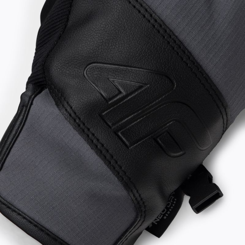 Herren-Skihandschuhe 4F grau H4Z22-REM004 5