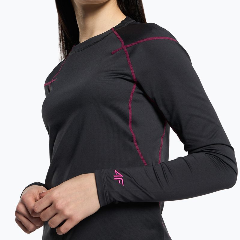 Damen Thermoaktiv-Sweatshirt 4F BIDP060G anthracite 4