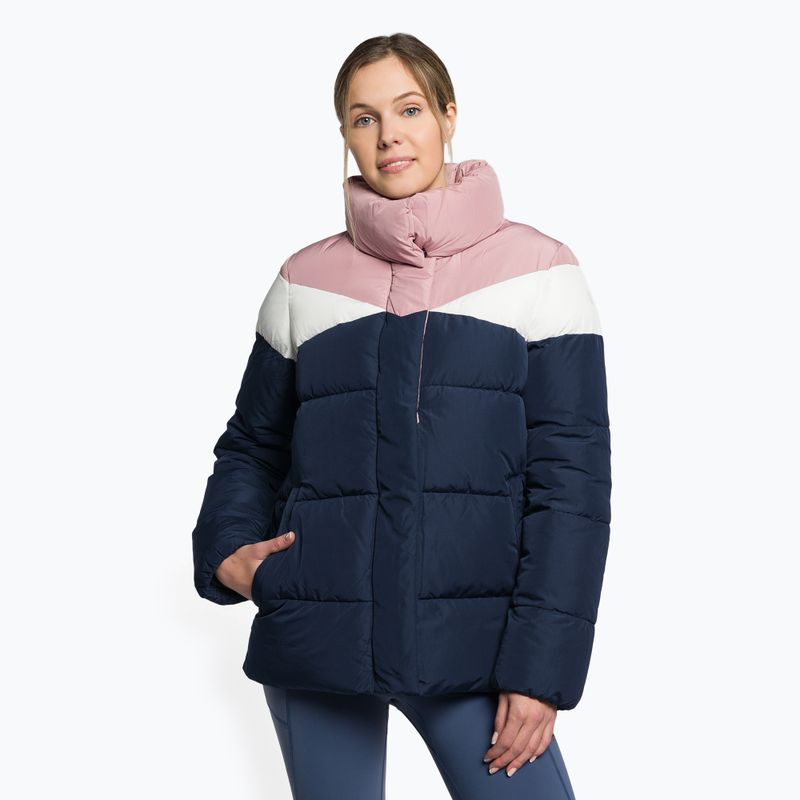 Damen Daunenjacke 4F navy blau H4Z21-KUDP007